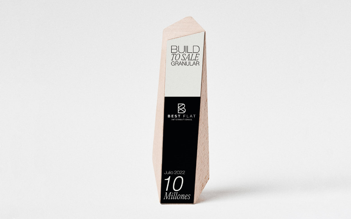 custom trophy in an award ceremony as brand exposure